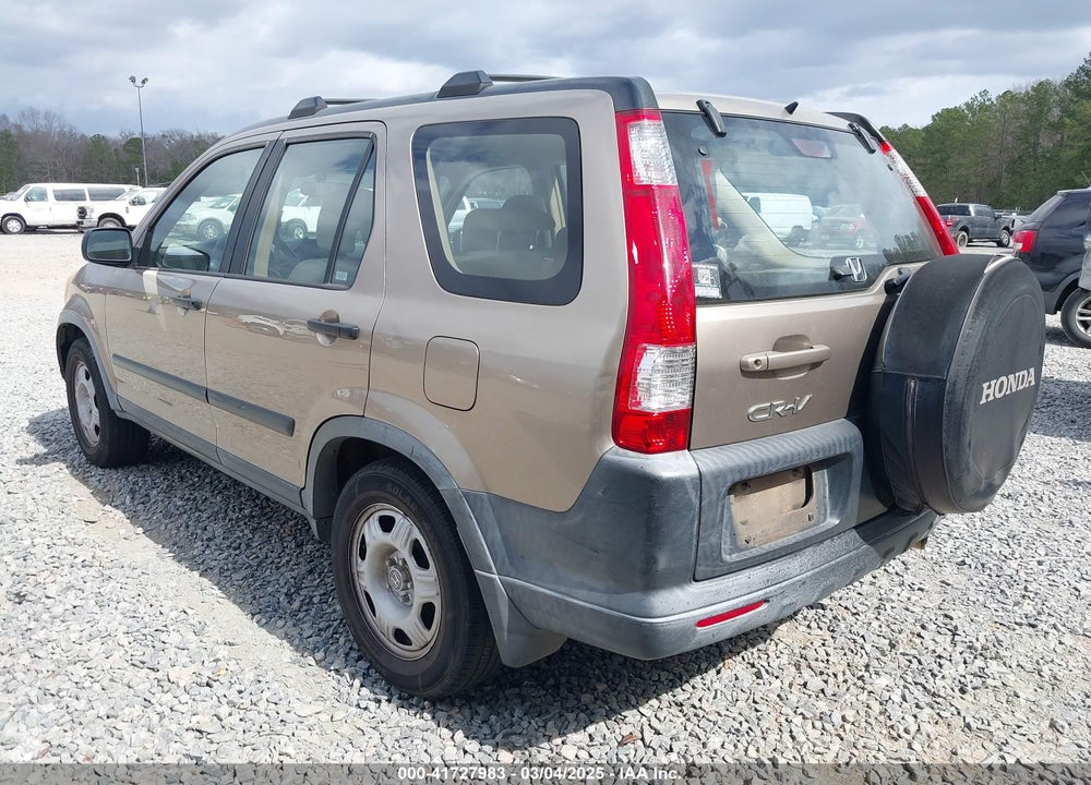 2005 HONDA CR-V LX VIN: JHLRD68535C011288