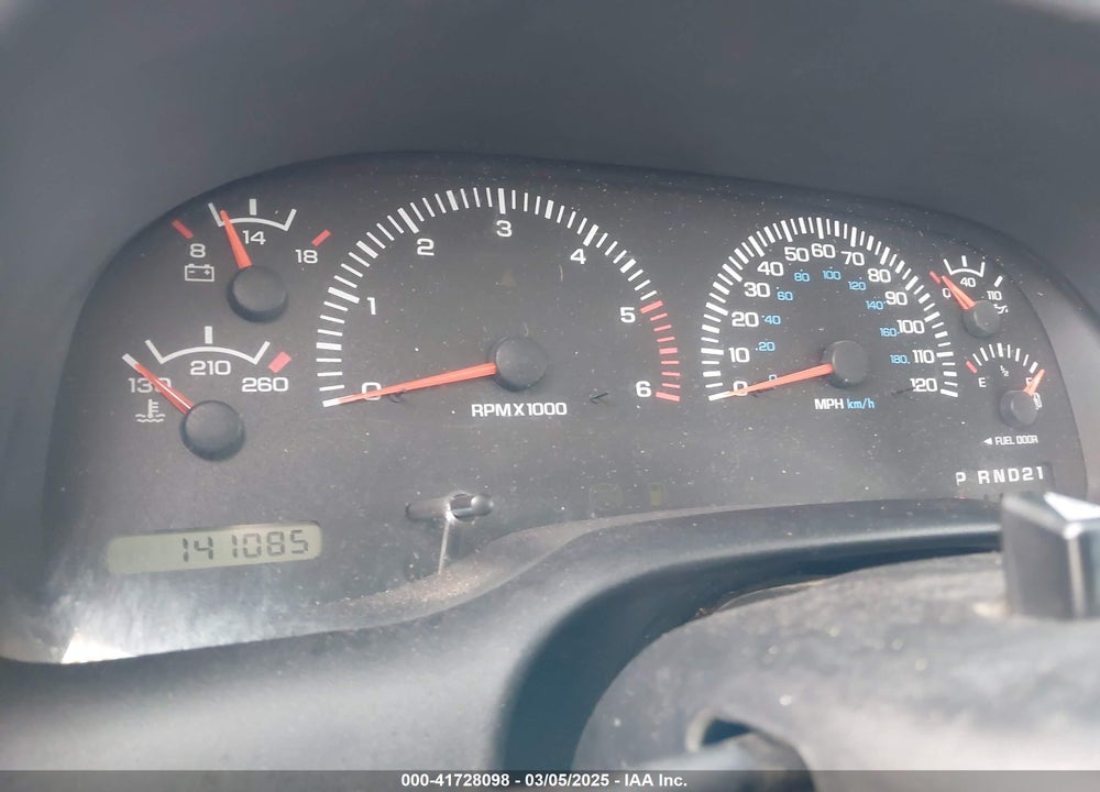 1998 DODGE RAM 1500 ST VIN: 1B7HF13Z9WJ163928