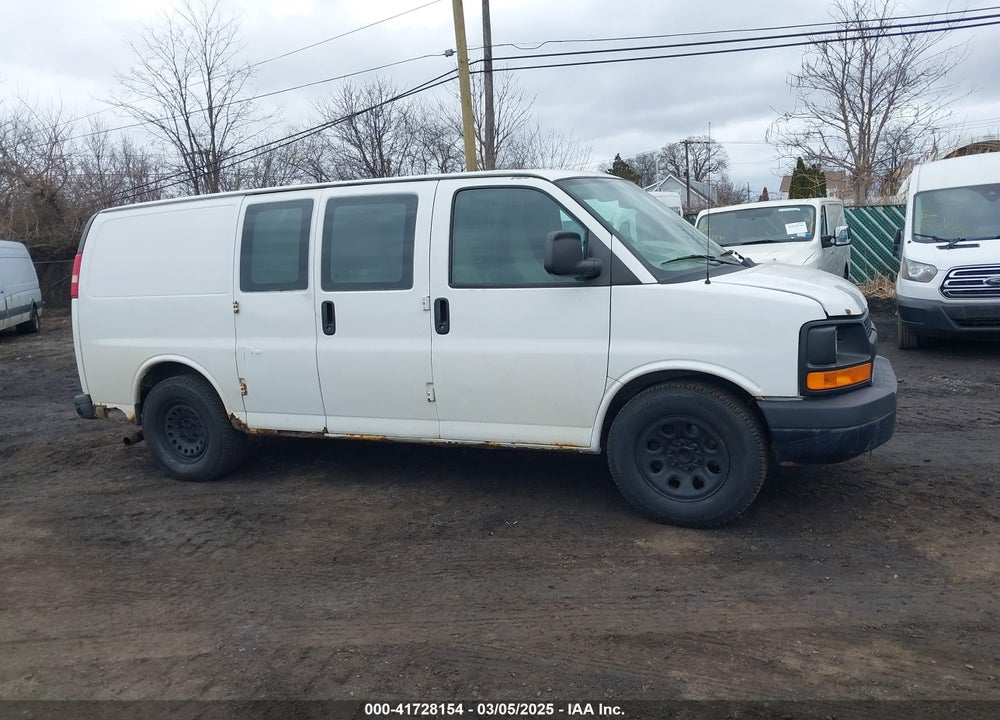 2012 CHEVROLET EXPRESS 1500 WORK VAN VIN: 1GCSGAFX4C1113074
