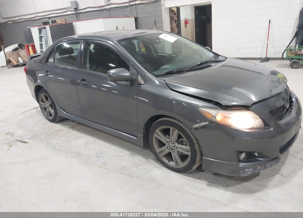 2009 TOYOTA COROLLA XRS VIN: 2T1BE40E49C029212