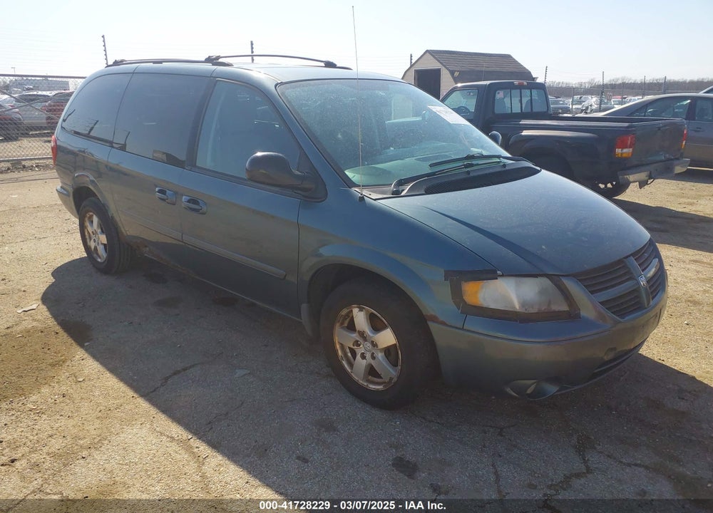 2007 DODGE GRAND CARAVAN SXT VIN: 2D4GP44LX7R211862