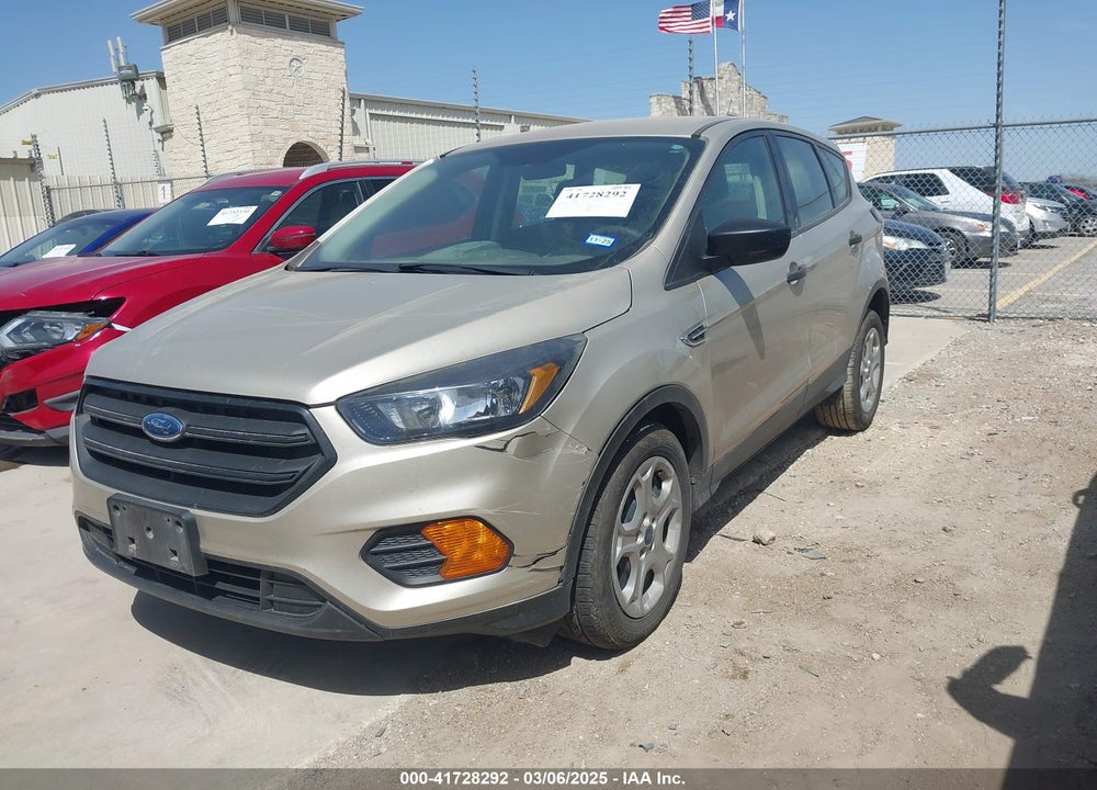 2018 FORD ESCAPE S VIN: 1FMCU0F75JUB72536