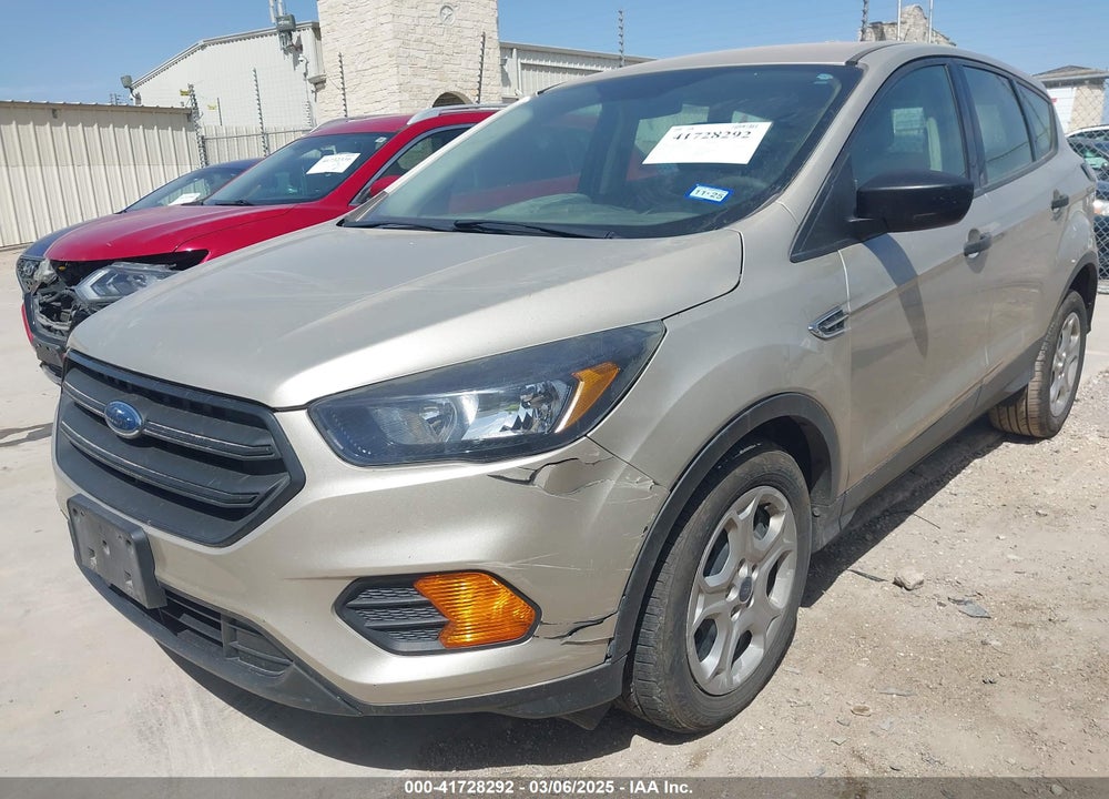 2018 FORD ESCAPE S VIN: 1FMCU0F75JUB72536