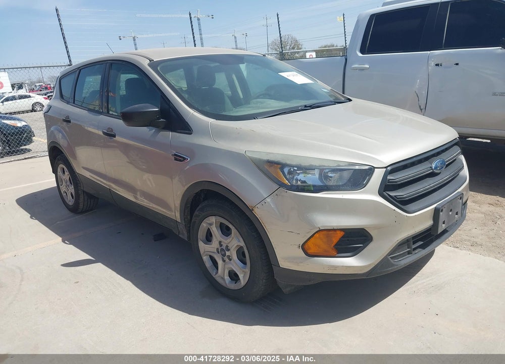 2018 FORD ESCAPE S VIN: 1FMCU0F75JUB72536