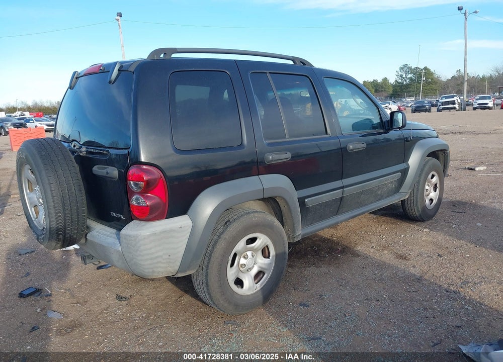 2006 JEEP LIBERTY SPORT VIN: 1J8GL48K16W143346