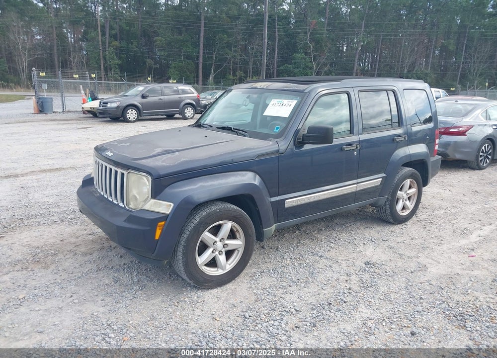 2008 JEEP LIBERTY LIMITED EDITION VIN: 1J8GP58K18W287492