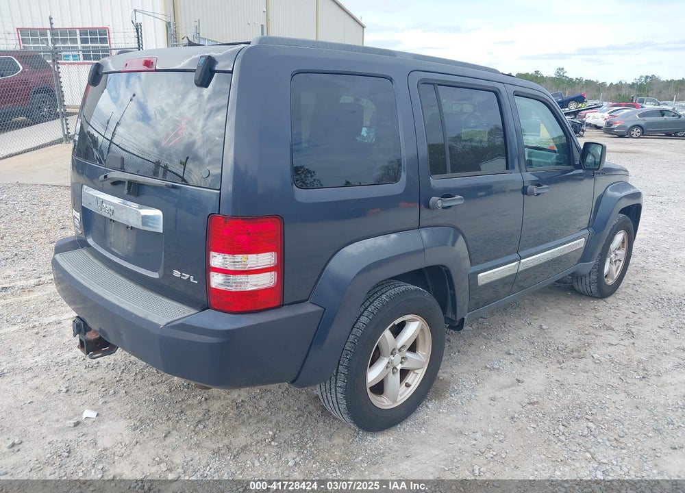 2008 JEEP LIBERTY LIMITED EDITION VIN: 1J8GP58K18W287492