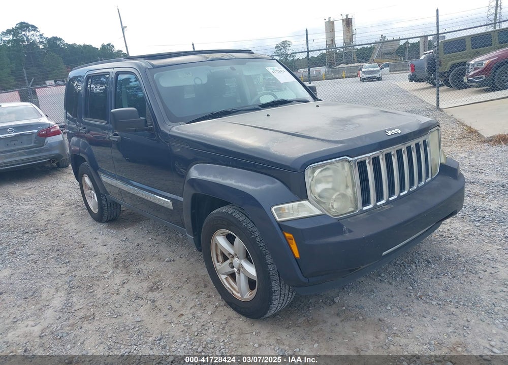 2008 JEEP LIBERTY LIMITED EDITION VIN: 1J8GP58K18W287492