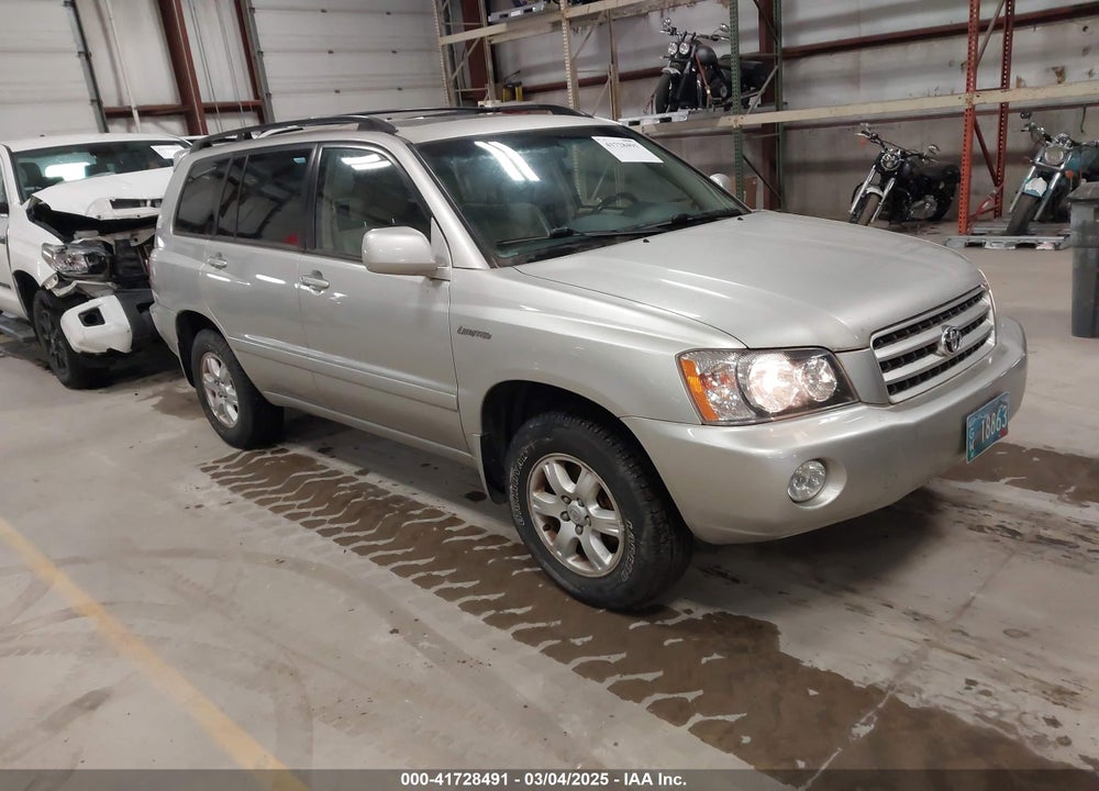 2002 TOYOTA HIGHLANDER LIMITED V6 VIN: JTEHF21AX20062928