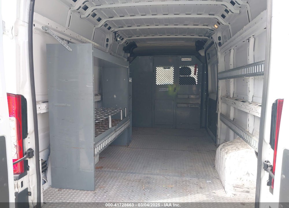 2019 RAM PROMASTER 2500 HIGH ROOF 159 WB VIN: 3C6TRVDG1KE503643