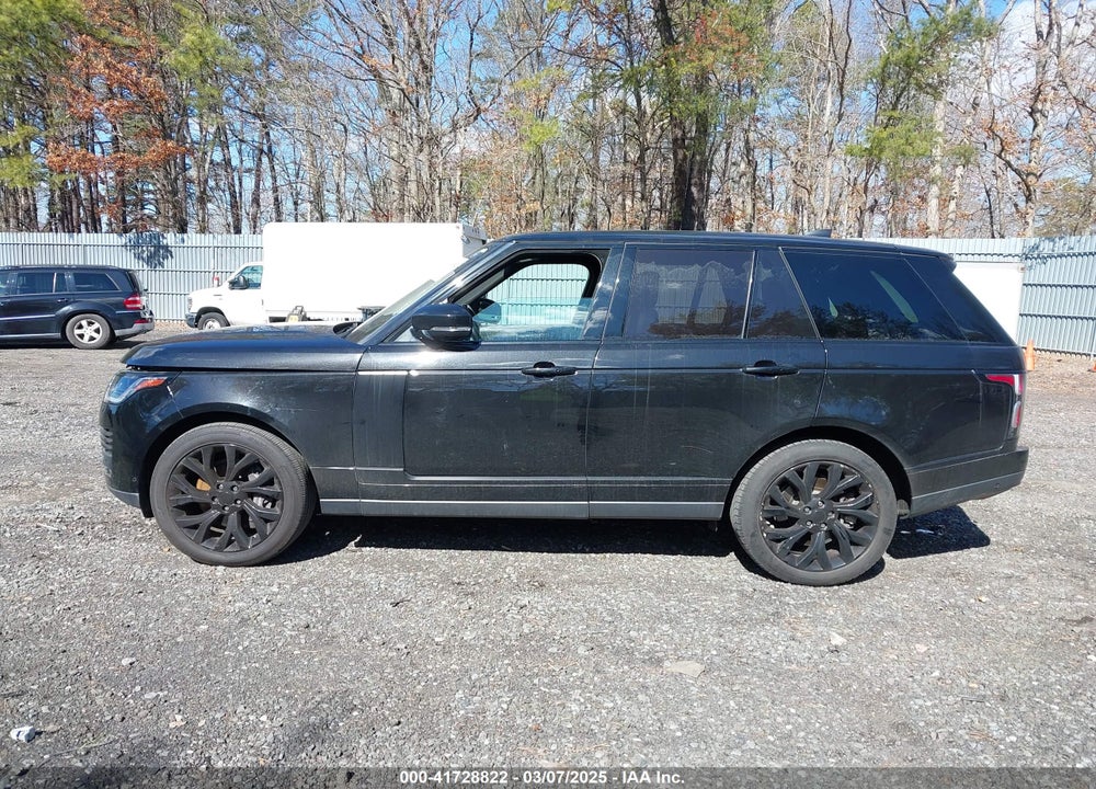 2019 LAND ROVER RANGE ROVER VIN: SALGS2SV6KA567560