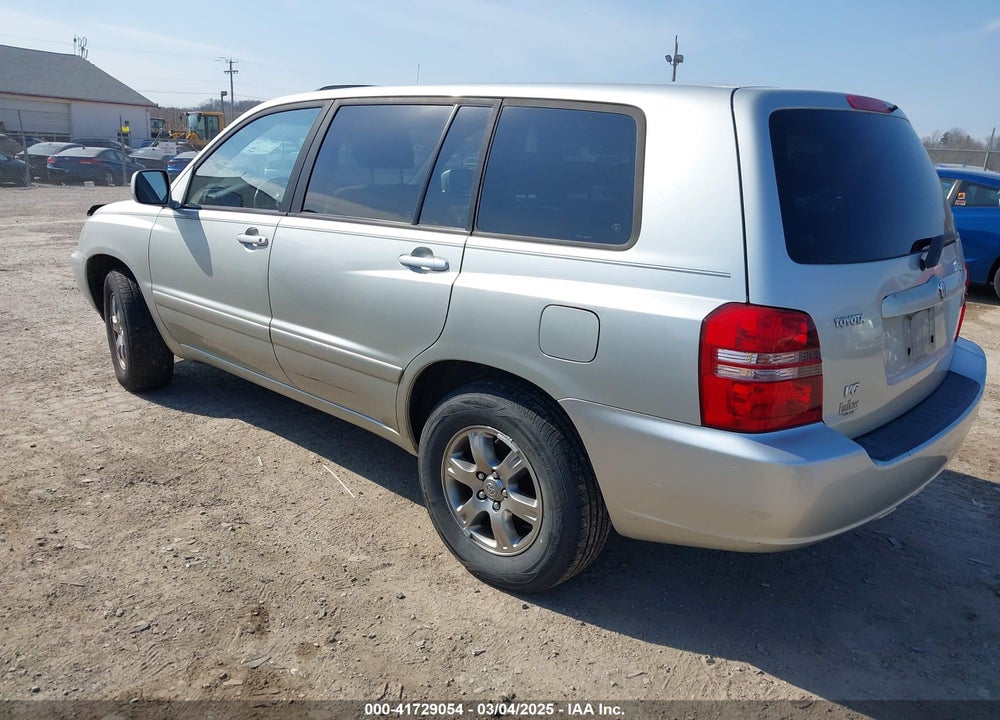 2003 TOYOTA HIGHLANDER V6 (A4) VIN: JTEGF21A330080720