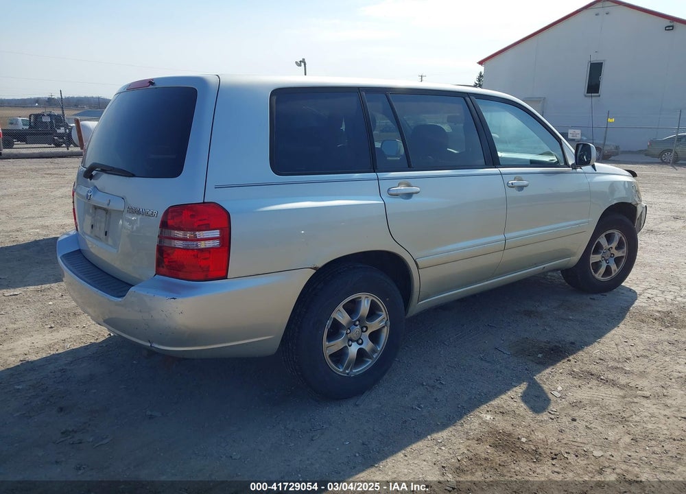 2003 TOYOTA HIGHLANDER V6 (A4) VIN: JTEGF21A330080720