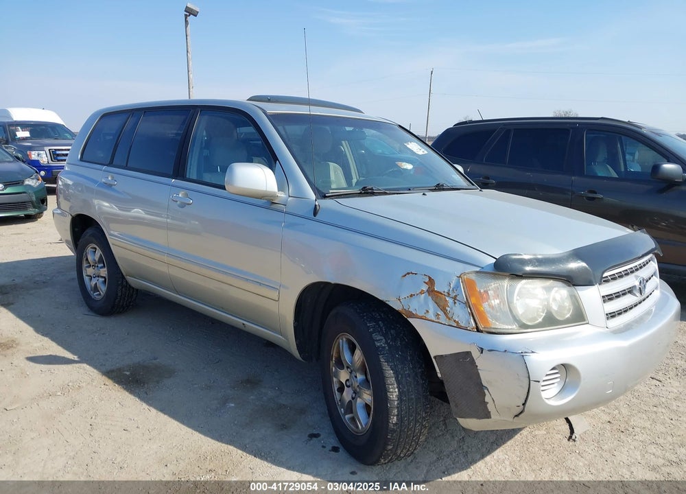 2003 TOYOTA HIGHLANDER V6 (A4) VIN: JTEGF21A330080720