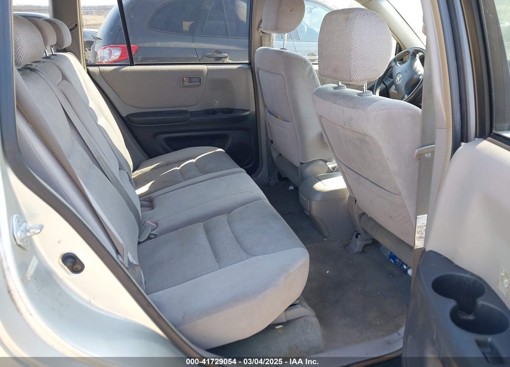 2003 TOYOTA HIGHLANDER V6 (A4) VIN: JTEGF21A330080720