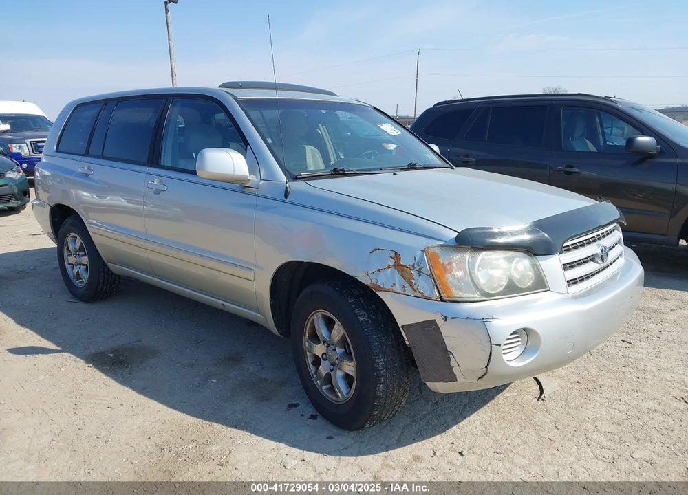 2003 TOYOTA HIGHLANDER V6 (A4) VIN: JTEGF21A330080720