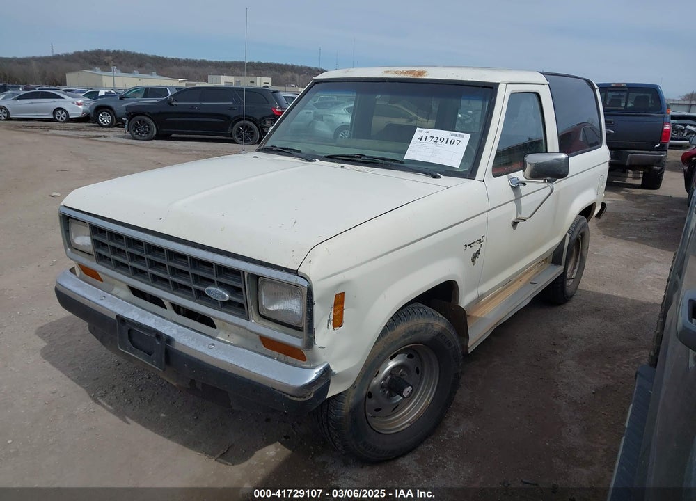 1986 FORD BRONCO II VIN: 1FMCU14T5GUA43369