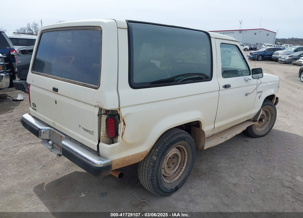1986 FORD BRONCO II VIN: 1FMCU14T5GUA43369
