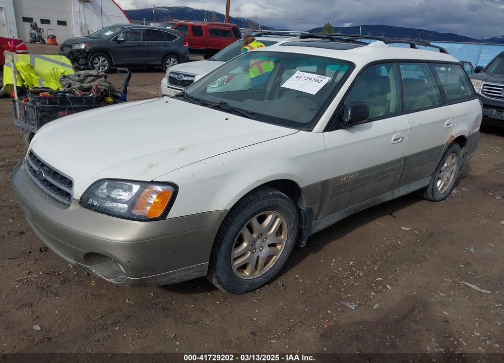 2000 SUBARU OUTBACK LIMITED VIN: 4S3BH6869Y7637002