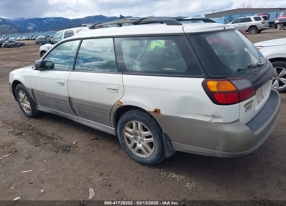 2000 SUBARU OUTBACK LIMITED VIN: 4S3BH6869Y7637002