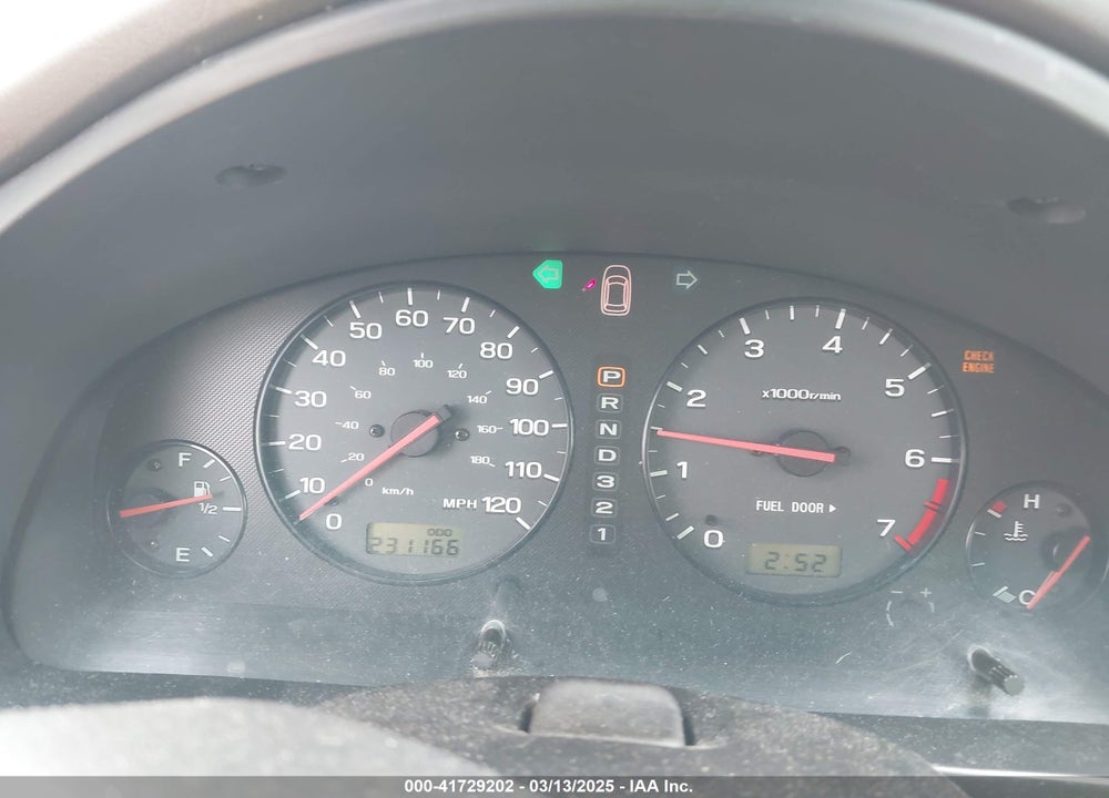 2000 SUBARU OUTBACK LIMITED VIN: 4S3BH6869Y7637002