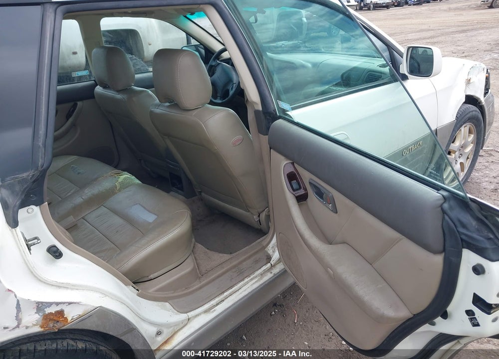2000 SUBARU OUTBACK LIMITED VIN: 4S3BH6869Y7637002