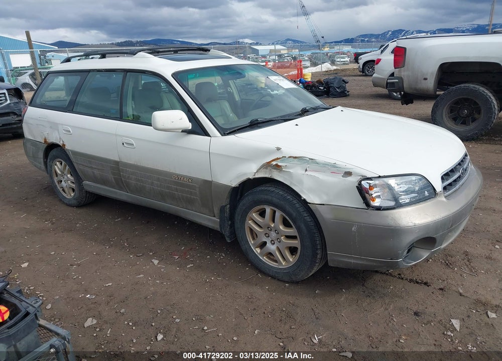 2000 SUBARU OUTBACK LIMITED VIN: 4S3BH6869Y7637002