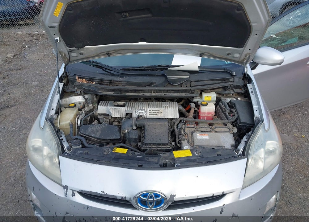 2011 TOYOTA PRIUS VIN: JTDKN3DU8B5339040