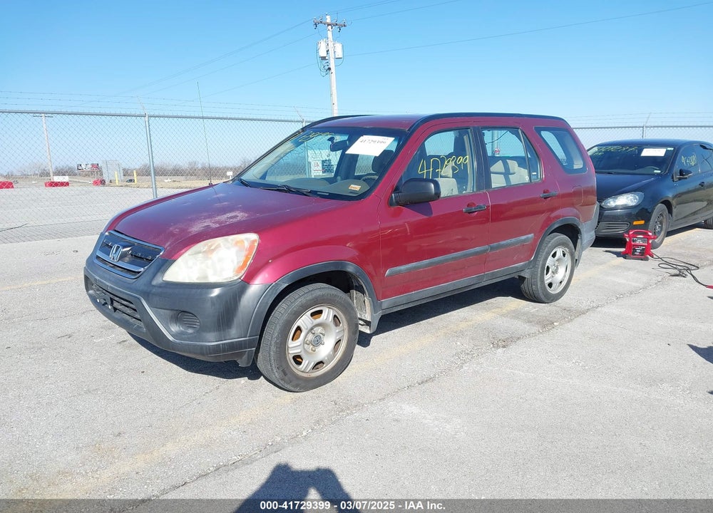 2005 HONDA CR-V LX VIN: SHSRD68545U303279