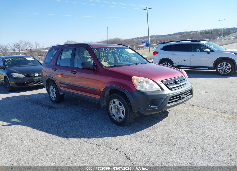 2005 HONDA CR-V LX VIN: SHSRD68545U303279