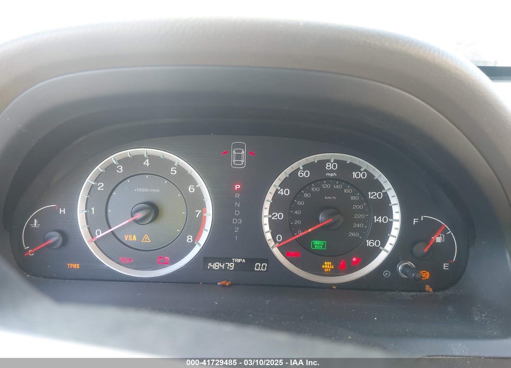 2009 HONDA ACCORD VIN: 1HGCP36869A007745