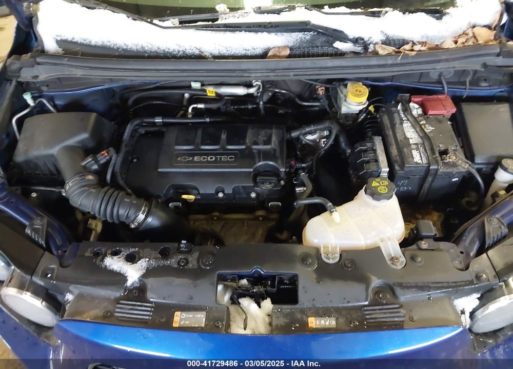 2013 CHEVROLET SONIC VIN: 1G1JC6SB6D4224412