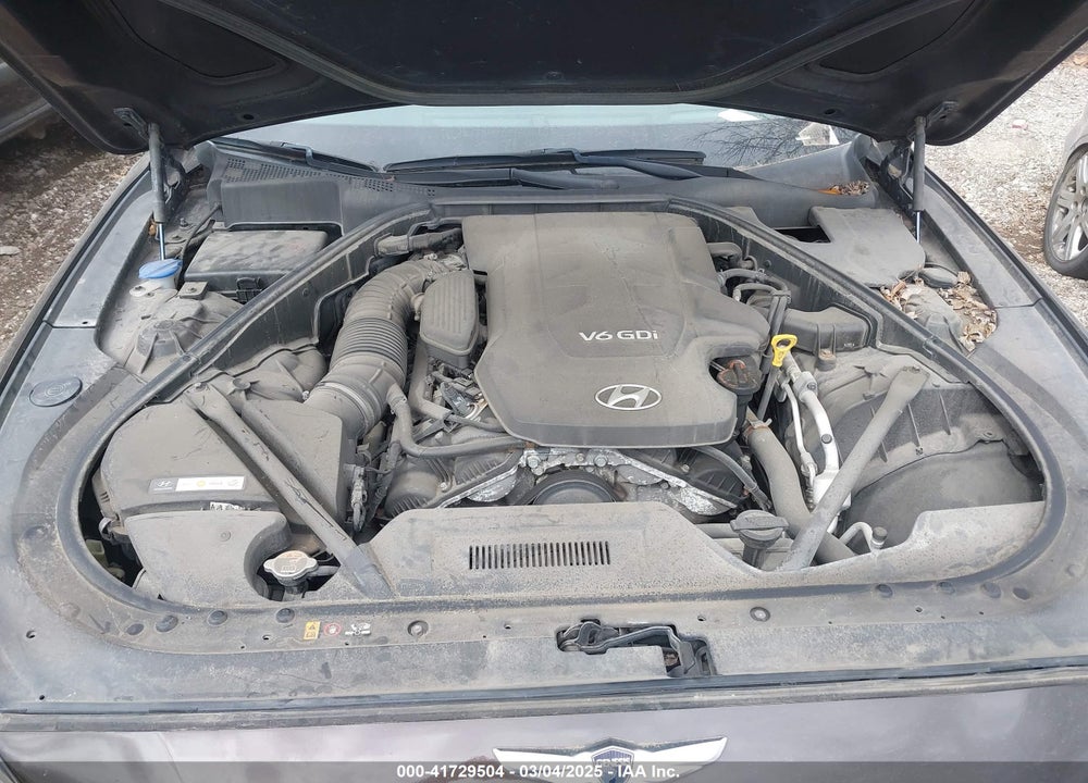 2016 HYUNDAI GENESIS VIN: KMHGN4JE9GU110867