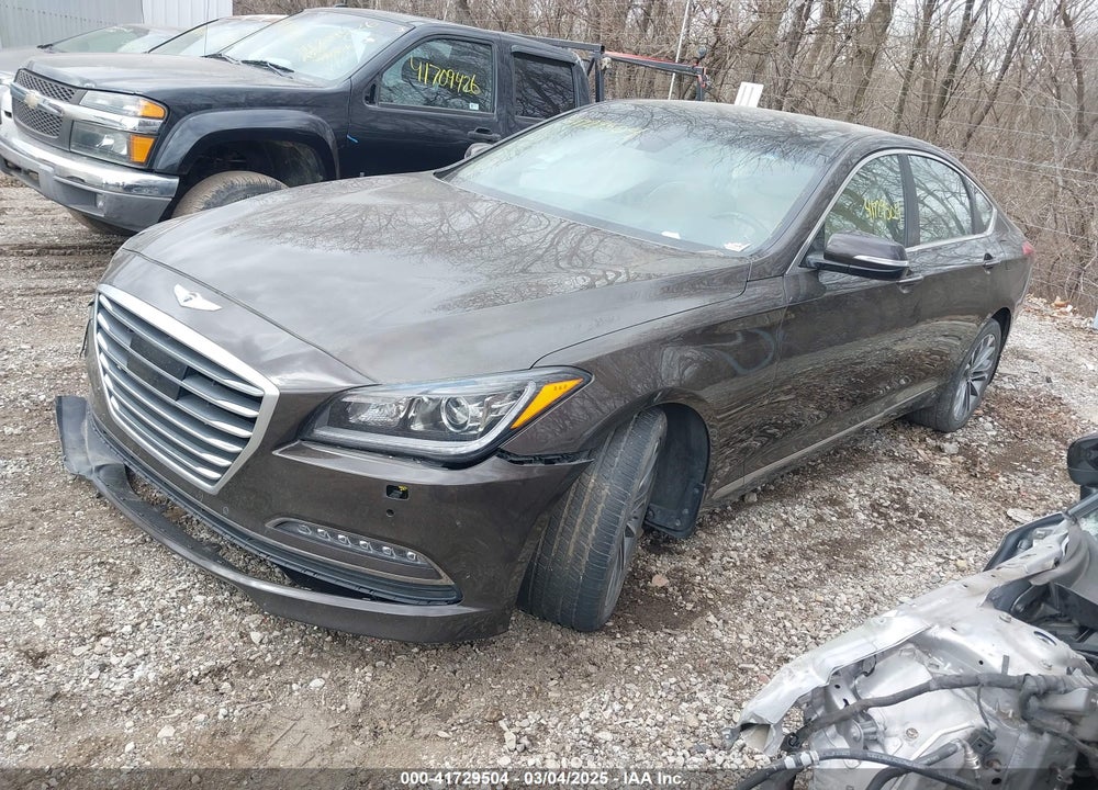 2016 HYUNDAI GENESIS VIN: KMHGN4JE9GU110867