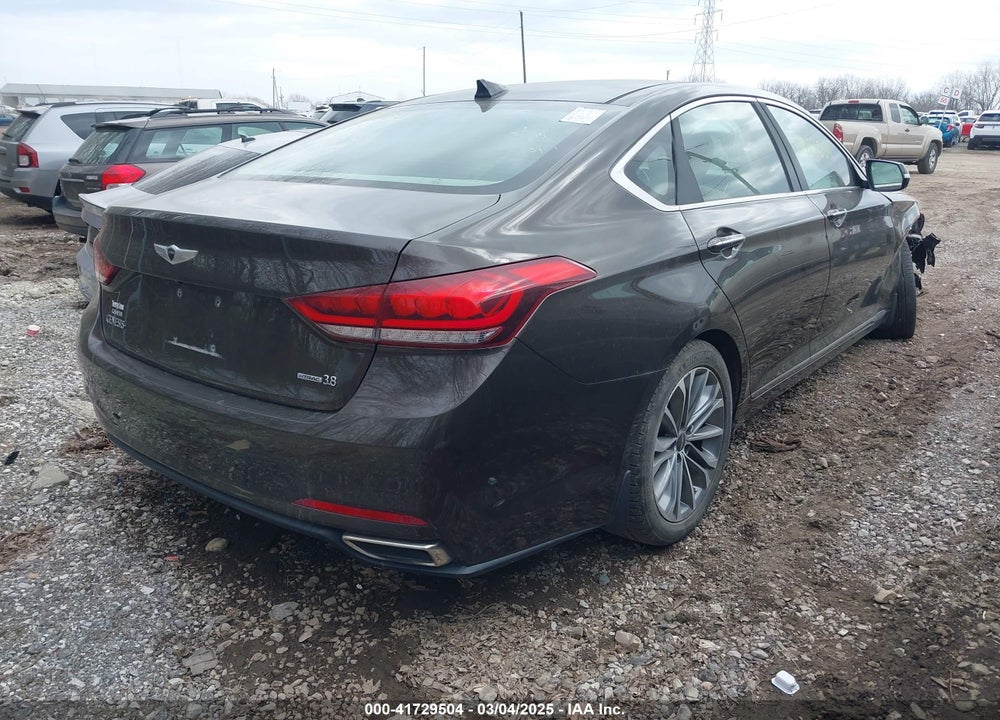 2016 HYUNDAI GENESIS VIN: KMHGN4JE9GU110867
