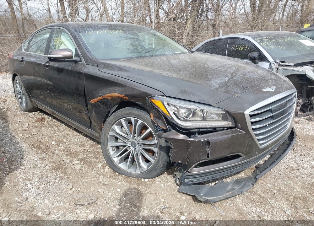 2016 HYUNDAI GENESIS VIN: KMHGN4JE9GU110867