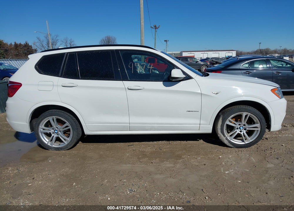 2013 BMW X3 XDRIVE35I VIN: 5UXWX7C50DL980497