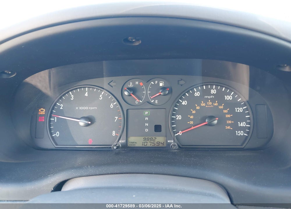 2001 KIA OPTIMA VIN: KNAGD126115032175