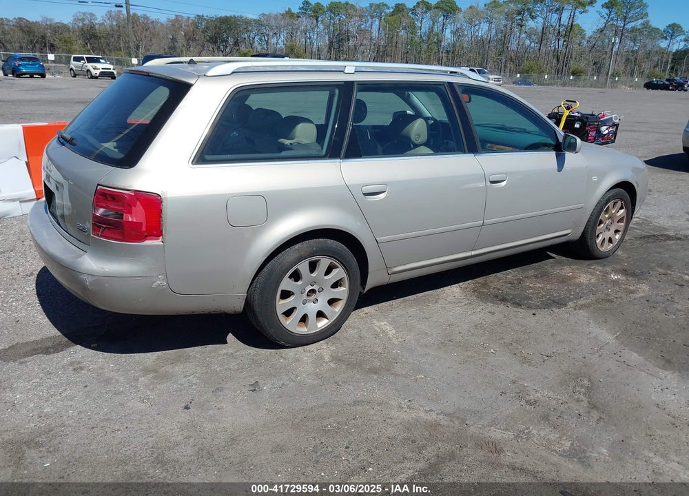 1999 AUDI A6 2.8 AVANT VIN: WAUDA24B0XN052499