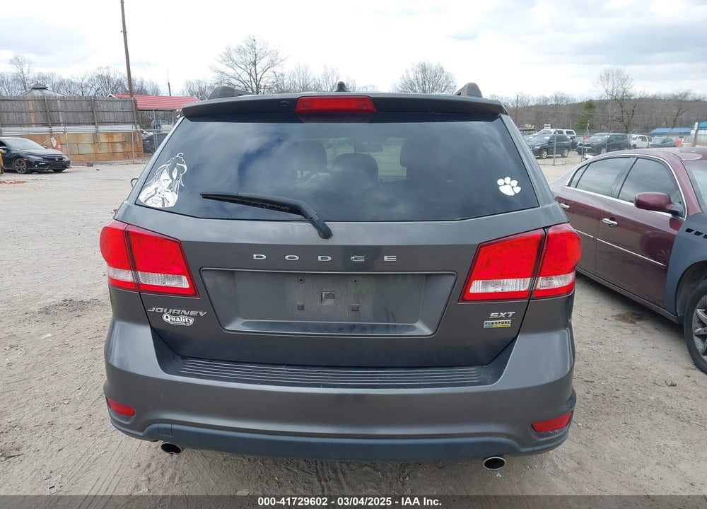 2015 DODGE JOURNEY SXT VIN: 3C4PDCBG0FT742716