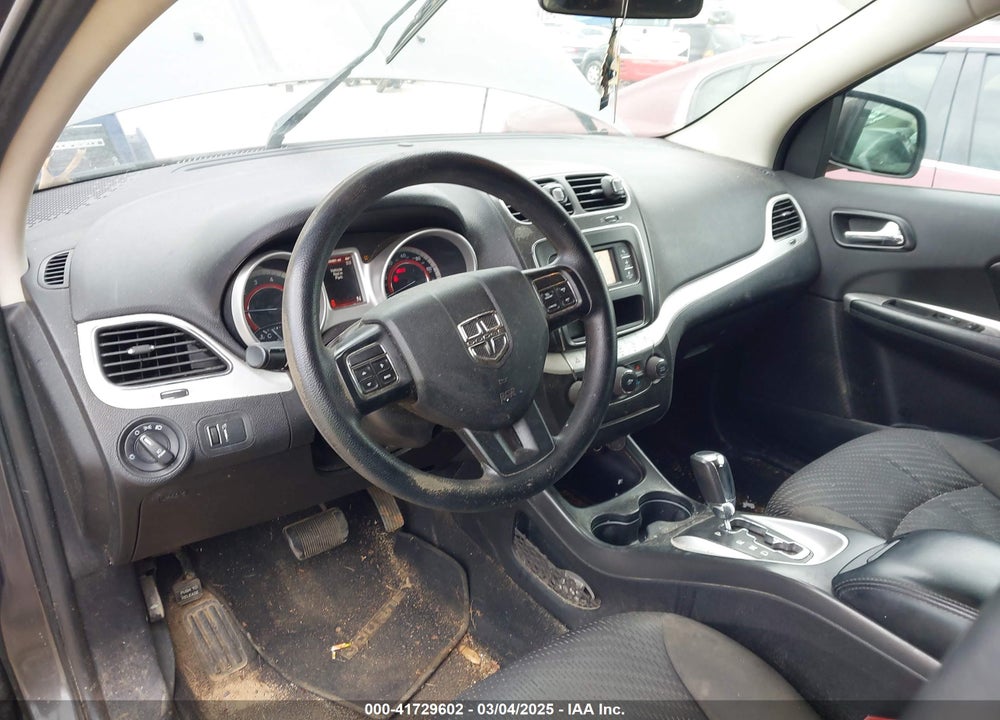 2015 DODGE JOURNEY SXT VIN: 3C4PDCBG0FT742716