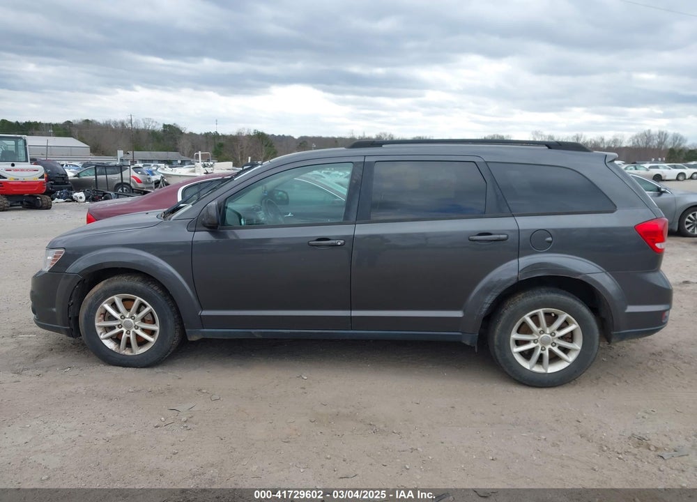 2015 DODGE JOURNEY SXT VIN: 3C4PDCBG0FT742716