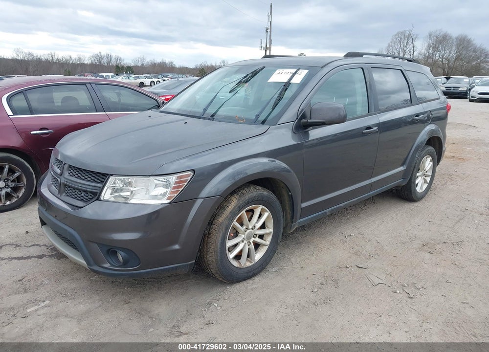 2015 DODGE JOURNEY SXT VIN: 3C4PDCBG0FT742716