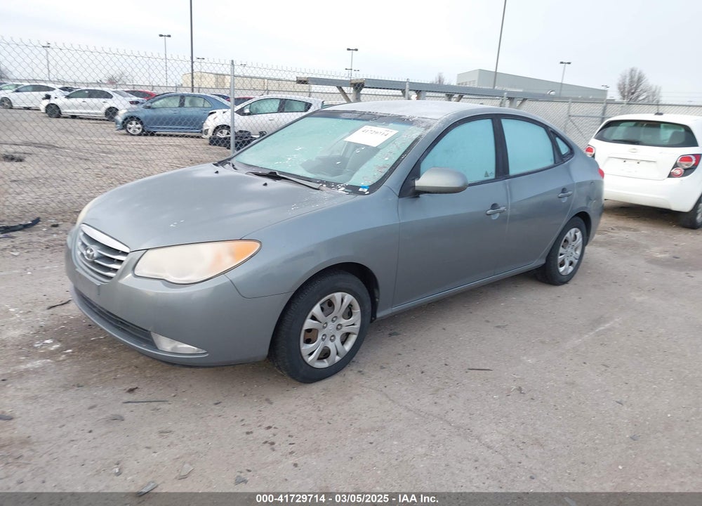 2010 HYUNDAI ELANTRA VIN: KMHDU4AD3AU917812