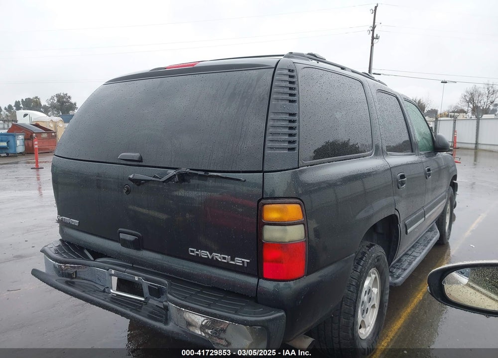 2005 CHEVROLET TAHOE LS VIN: 1GNEC13V95J257290