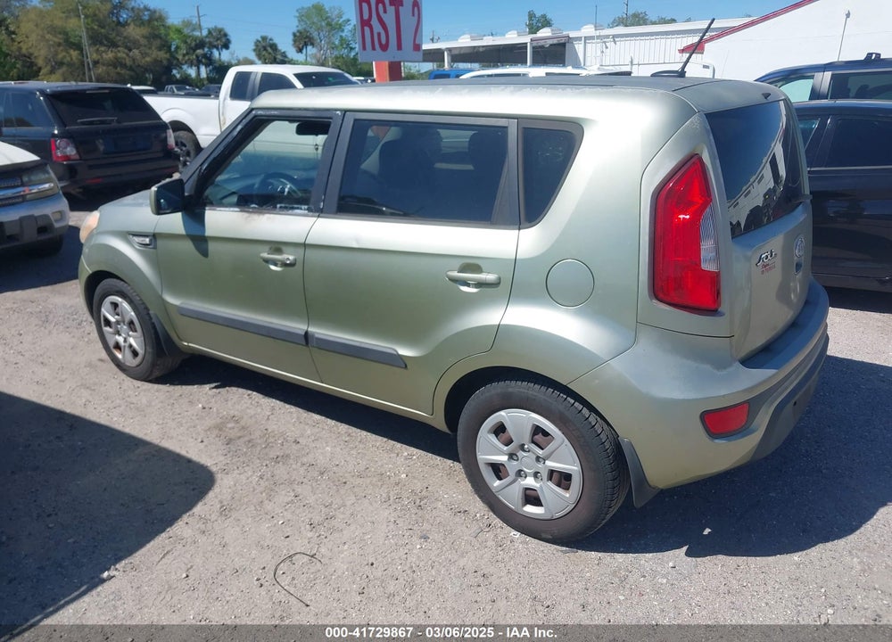 2012 KIA SOUL VIN: KNDJT2A56C7388932