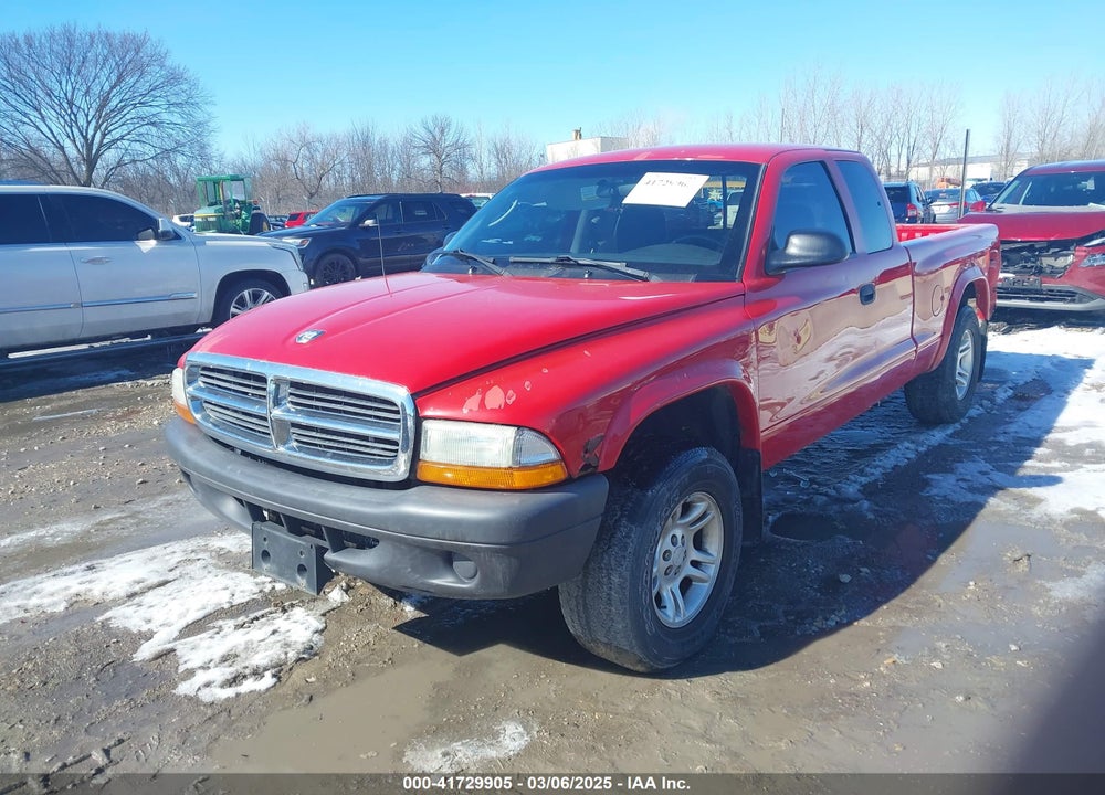2004 DODGE DAKOTA VIN: 1D7HG12K94S556391