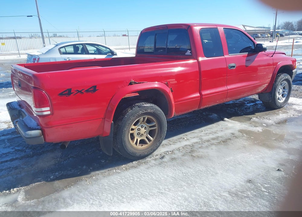 2004 DODGE DAKOTA VIN: 1D7HG12K94S556391