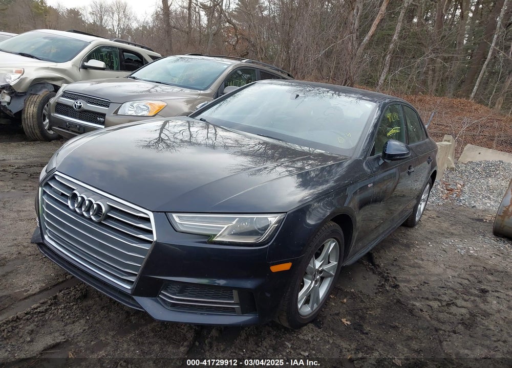 2018 AUDI A4 VIN: WAUDNAF4XJA060752