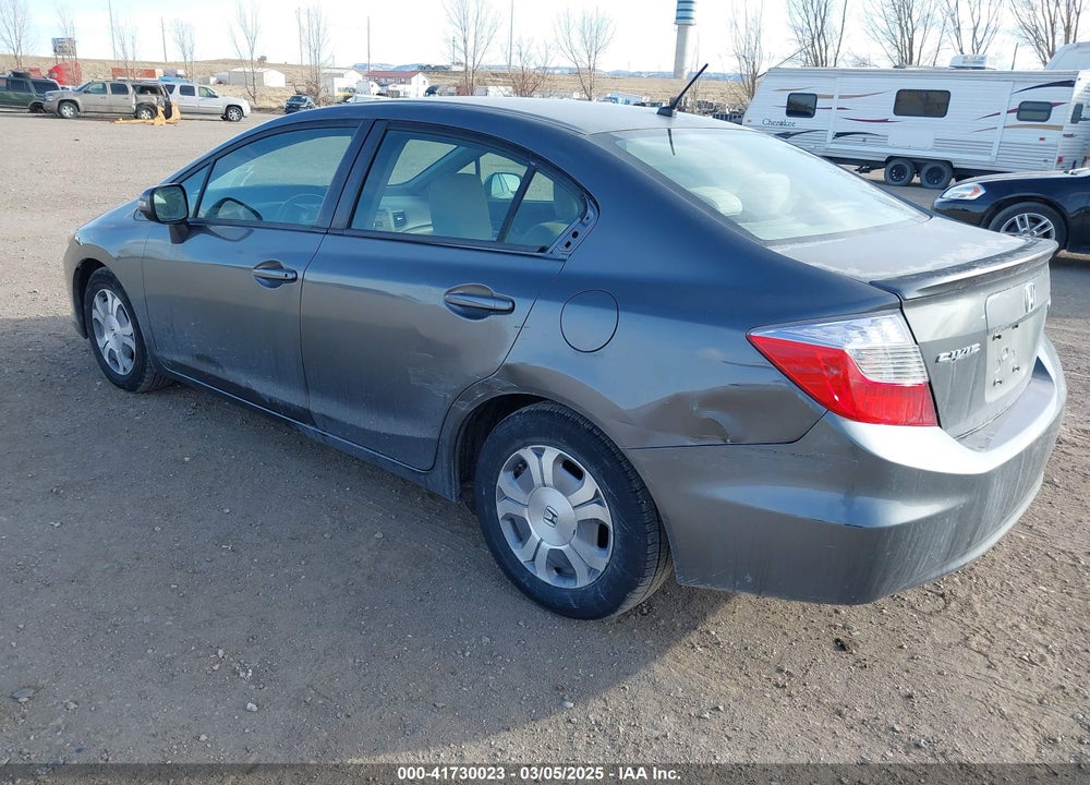 2012 HONDA CIVIC HYBRID VIN: JHMFB4F23CS000523